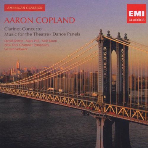 Copland / New York Chamber Symphony - Clarinet Concerto, Quiet City e.a.  (CD)