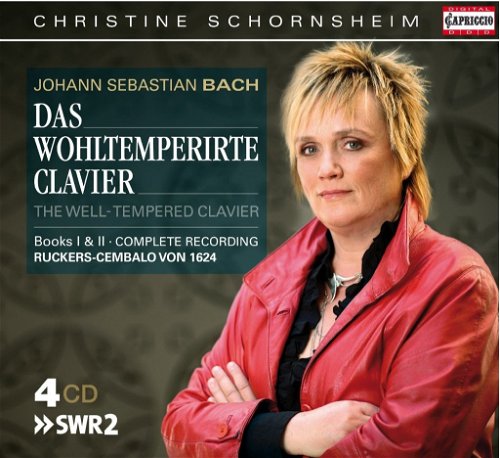 Bach / Christine Schornsheim - The Well-Tempered Clavier - 4CD