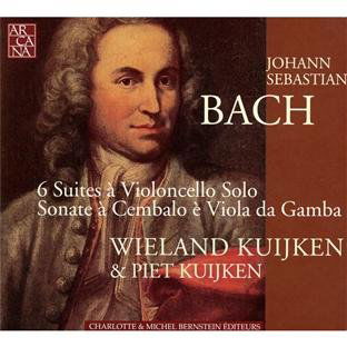 Bach / Wieland & Piet Kuijken - Suites Violoncello Solo - Sonate A Cembalo - 3CD