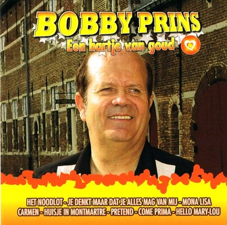 Bobby Prins - Hartje Van Goud (CD)