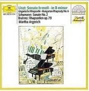 Chopin / Schumann / Brahms / Martha Argerich - Sonates For Piano (CD)