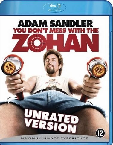 Film - You Don't Mess With The Zohan (Bluray)