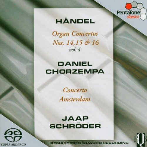 Handel / Chorzempa/Concerto Amsterdam - Organ Concertos Vol. 4 (SA)