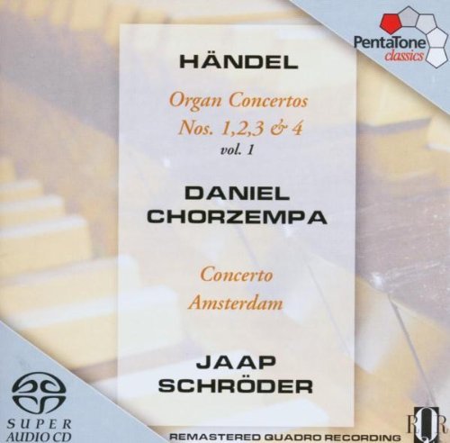 Handel / Chorzempa - Organ Concertos 1 - 4 (SA)