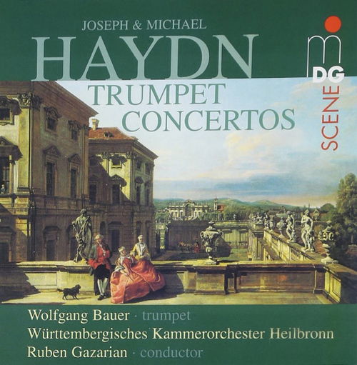 Haydn / Württembergisches Kammerorchester / Bauer  - Trumpet Concertos (CD)