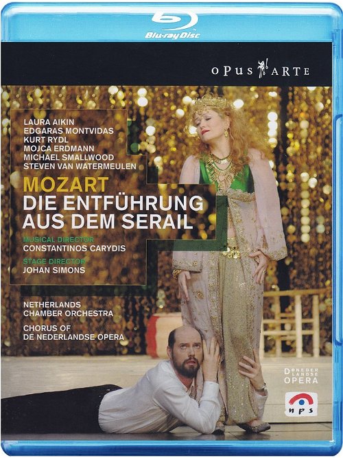 Mozart / Netherlands Chamber Orchestra / Aikin / Montvidas - Die Entführung Aus Dem Serail (Bluray)