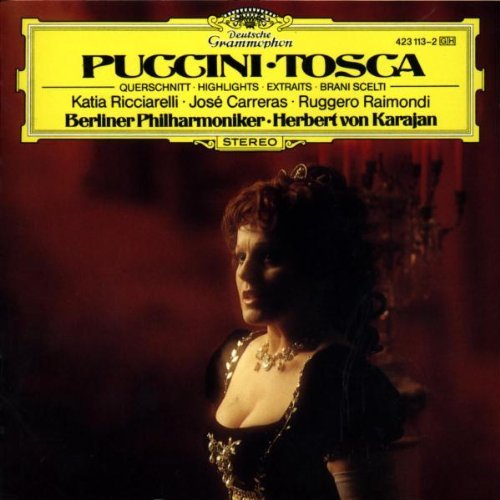 Puccini / Berliner Philharmoniker / Karajan / Carreras - Tosca (Highlights) (CD)