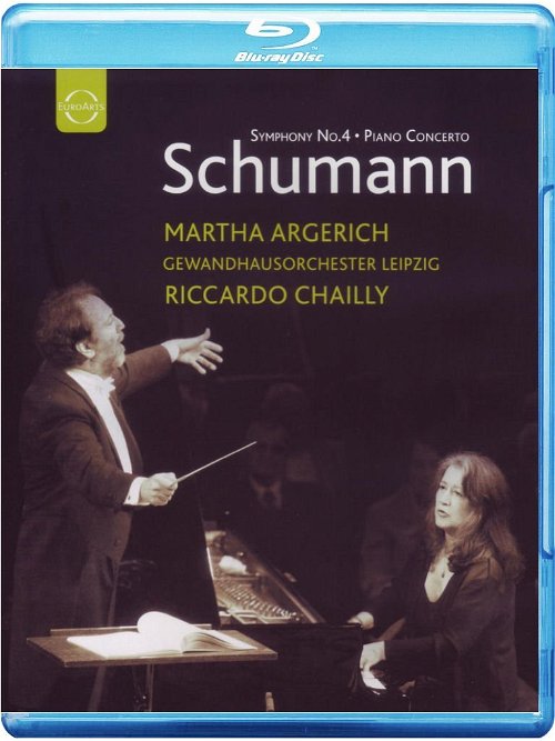 Schumann / Argerich / Gewandhausorchester - Symphony No. 4 / Piano Concerto (Bluray)