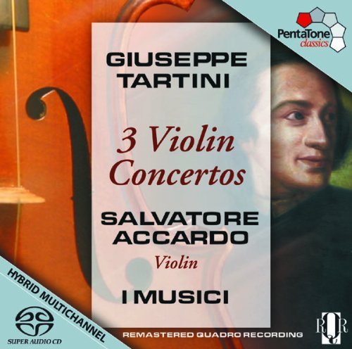 Tartini / I Musici / Accardo - 3 Violin Concertos (SA)
