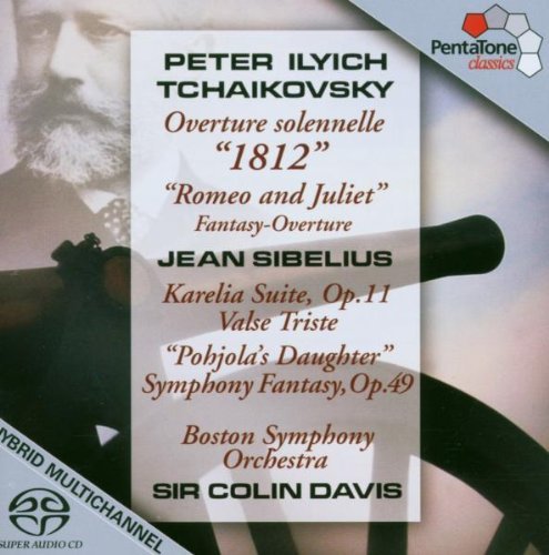 Tchaikovsky / Sibelius / Boston Symphony Orchestra / Davis  - 1812 / Romeo & Juliet / Karelia (SA)