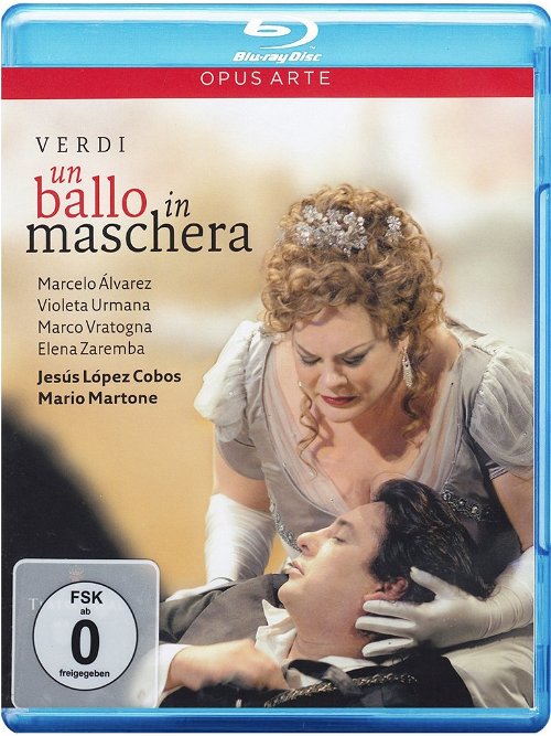 Verdi / Madrid Symphony / Lopez Cobos / Alvarez / Urmana - Un Ballo In Maschera (Bluray)
