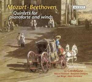 Mozart - Beethoven / Il Gardellino - Quintets For Pianoforte (CD)