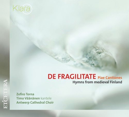 Zefiro Torna / Antwerp Cathedral Choir - De Fragilitate Piae Cantiones (CD)