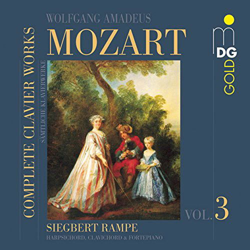 Mozart / Siegbert Rampe - Complete Clavier Works Vol. 3 (CD)