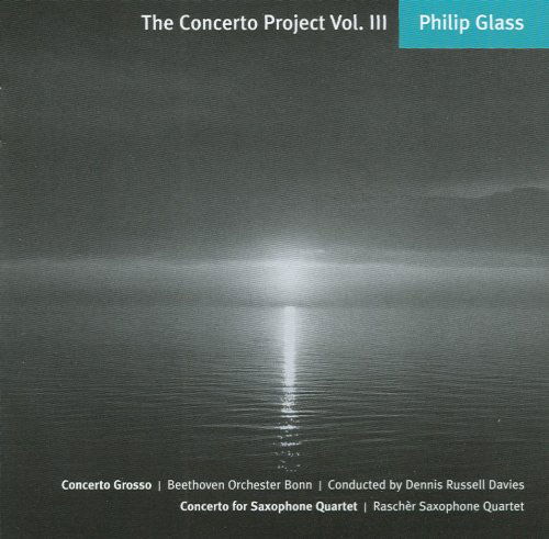 Philip Glass / Beethoven Orchester - The Concerto Project Vol. 3 (CD)