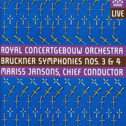 Bruckner / Royal Concertgebouw / Jansons - Symphonies 3 & 4 - 2 disks (SA)
