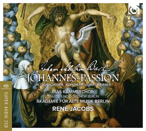 Bach / Akademie Für Alte Musik / Rias / Rene Jacobs - Johannes-Passion - 3 disks (SA)