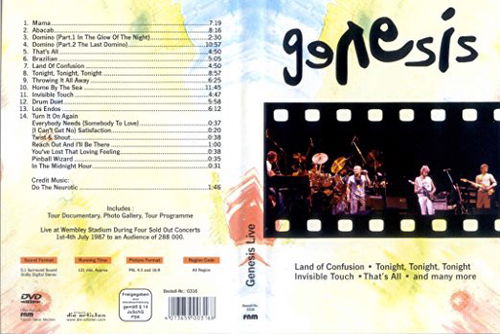 Genesis - Genesis Live (DVD)