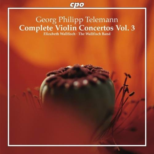Telemann / Wallfisch Band / Elizabeth Wallfisch - Complete Violin Concertos Vol. 3 (CD)