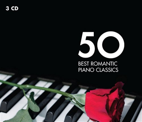 Various - 50 Best Romantic Piano Classics - 3CD