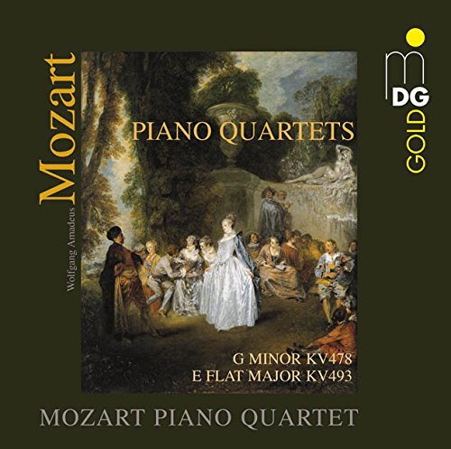 Mozart / Mozart Piano Quartet - Piano Quartets KV 478 & KV 493 (SA)
