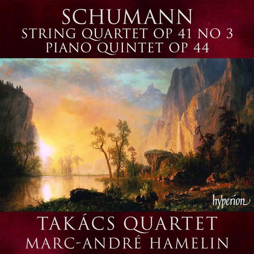 Schumann / Takacs Quartet / Hamelin - String Quartet op. 41,3 / Piano Quintet op. 44 (CD)