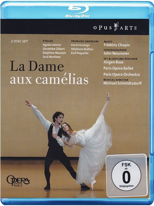 Chopin / Paris Opera Ballet - La Dame Aux Camelias - 2 disks (Bluray)