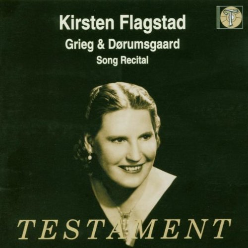 Grieg / Dorumsgaard / Kirsten Flagstad - Song Recital (CD)