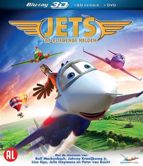 Animation - Jets De Vliegende Helden 3D+2D (Bluray)