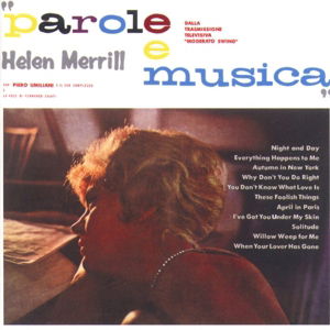 Helen Merrill - Parole E Musica (CD)