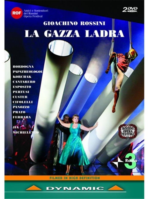 Rossini / Orchestra Haydn / Bordogna - La Gazza Ladra - 2 disks (DVD)