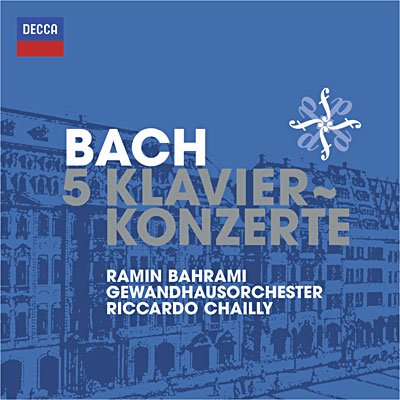 Bach / Ramin Bahrami / Gewandhaus - 5 Klavierkonzerte (CD)