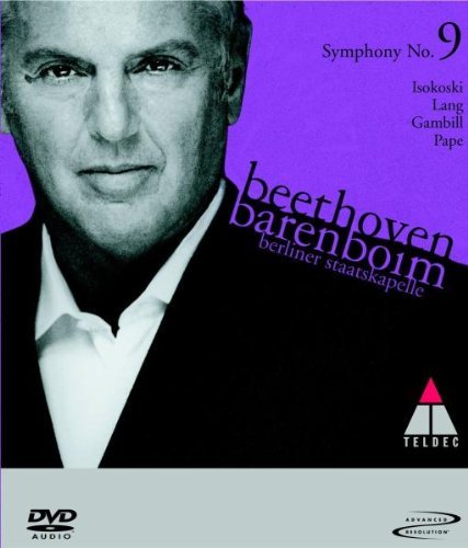 Beethoven / Berliner Staatsk. / Barenboim - Symphony 9 (DVD-Audio)