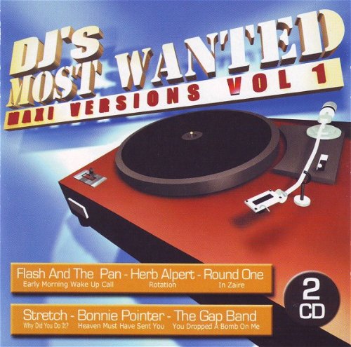Various - Dj's Most Wanted Maxi Versions Vol.1 (CD)