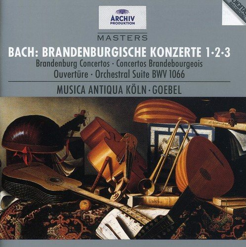 Bach / Musica Antiqua Köln / Goebel - Brandenburg Cos 1-2-3 (CD)