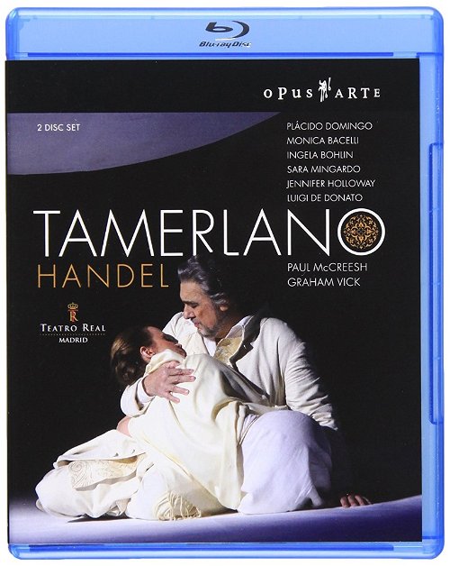 Handel / Teatro Real / McCreesh / Domingo / Mingardo - Tamerlano - 2 disks (Bluray)