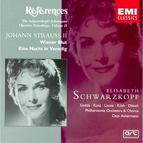 Johann Strauss II / Philharmonia Orchestra / Schwarzkopf / Gedda - Eine Nacht In Venedig / Wiener Blut - 2CD