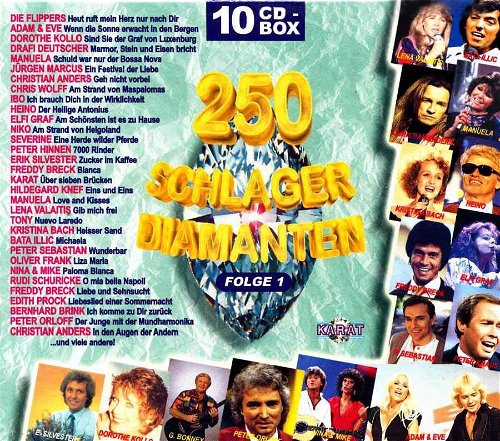 Various - 250 Schlager Diamanten - Folge 1 (CD)