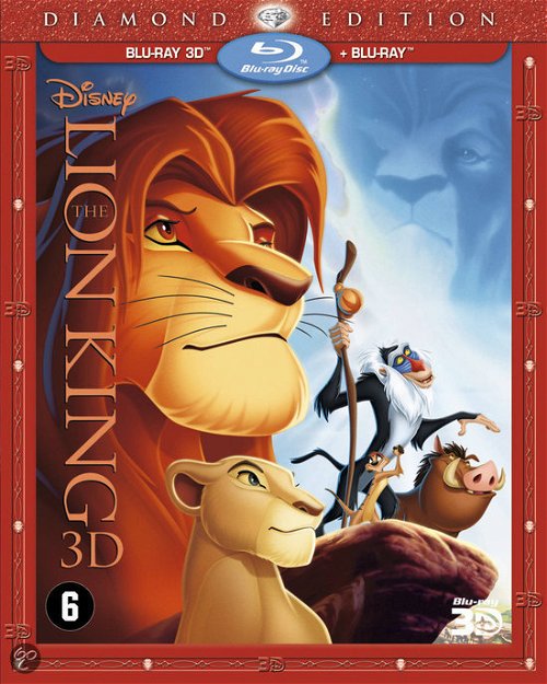 Animation - Lion King - Diamond Edition 3D (Bluray)