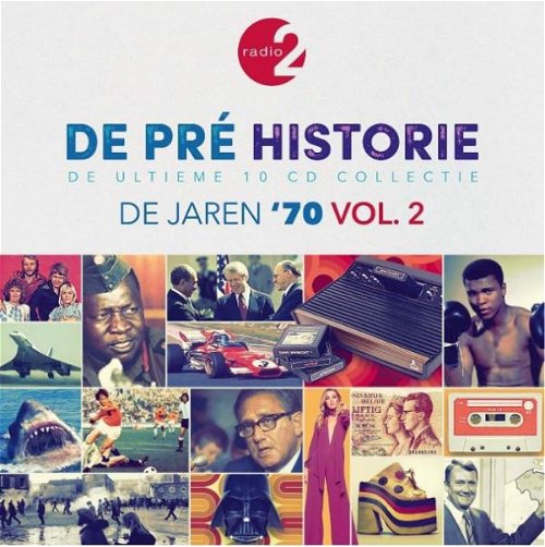 Various - De Pre Historie - De Jaren '70 Volume 2 - Box set (CD)