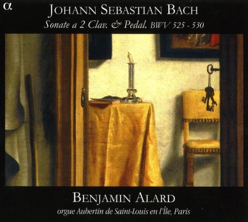 Bach / Benjamin Alard - Sonate A 2 Claviers & Pedale  - BWV 525-530 (CD)