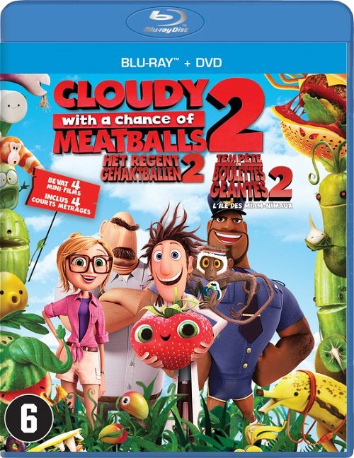 Animation - Cloudy With A Chance Of Meatballs 2 (Bluray)