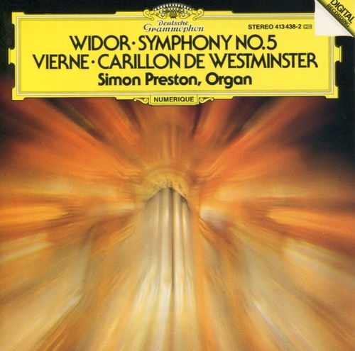 Widor / Vierne / Simon Preston - Symfonie No 5 / Carillon De Westminster (CD)