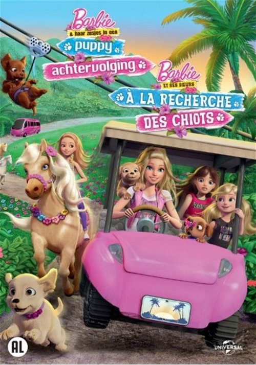 Animation - Barbie En Haar Zusjes In Een Puppy Achtervolging (DVD)