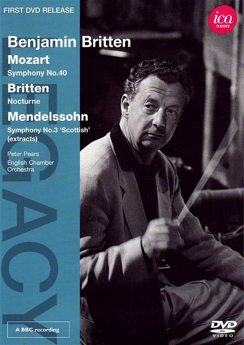 Mozart / Britten / Mendelssohn / English Chamber Orchestra - Symphony 40 / Nocturne / Symphony 3 Scottish (DVD)