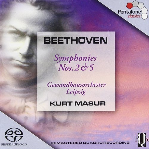 Beethoven / Gewandhausorchester / Masur - Symphonies Nos 2 & 5 (SA)