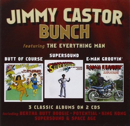 Jimmy Castor Bunch - Butt Of Course / Supersound / E-Man - 2CD(CD)