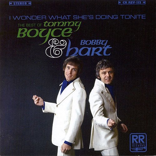 Tommy Boyce & Bobby Hart - I Wonder What She's Doing Tonite (CD)
