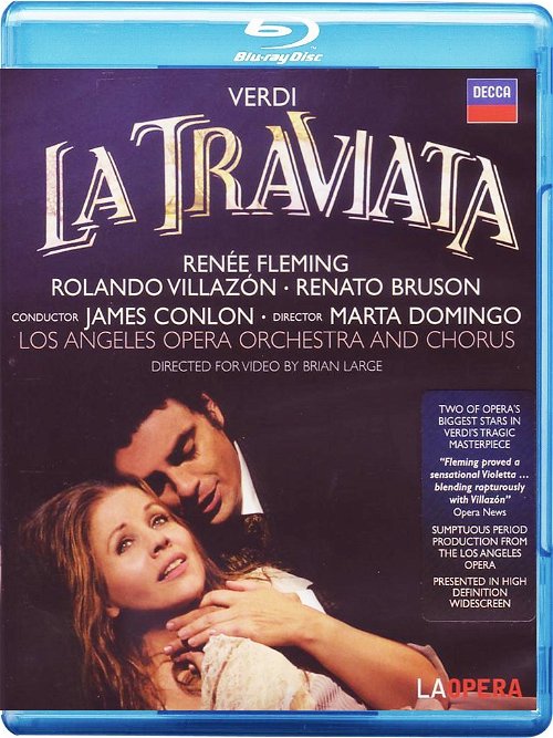 Verdi / Los Angeles Opera / Rolando Villazon / Renee Fleming - La Traviata (Bluray)