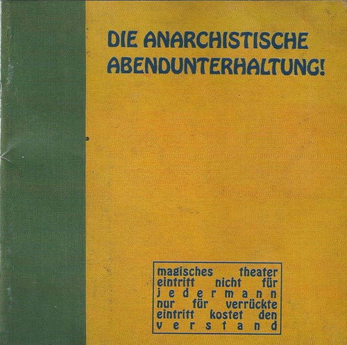 Die Anarchistische Abendunterhaltung! - Die Anarchistische Abendunterhaltung! (CD)